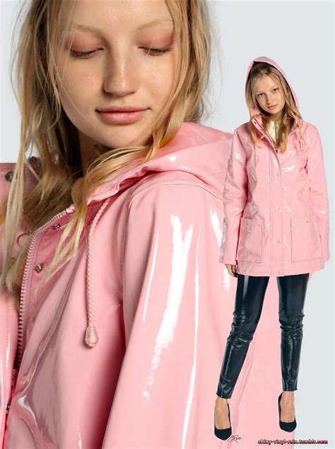 Today karen is showing us how to embroider a pink ladies jacket or any phrase into any jacket that you have! Baby pink, pastel pink patent vinyl fabric perfect for rainwear like this jacket.. DIY the look ...