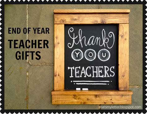 For teacher appreciation week, show teachers some love with gifts they'll actually use, from funny books to a free rosetta stone subscription. End of Year Teacher Gift - Jaime Costiglio