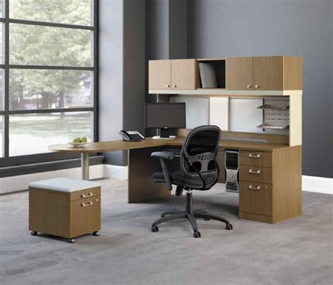 Perfect Your Office Look With Modular Desk Component For Comfortable