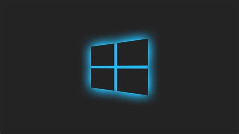 1920x1080 Resolution Windows 10 Logo Blue Glow 1080p Laptop Full Hd
