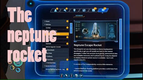 The Neptune Rocket Subnautica Eps49 Youtube