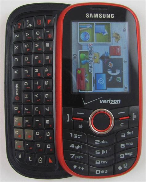 Samsung Sch U450 Slide Out Qwerty Keyboard Cell Phone