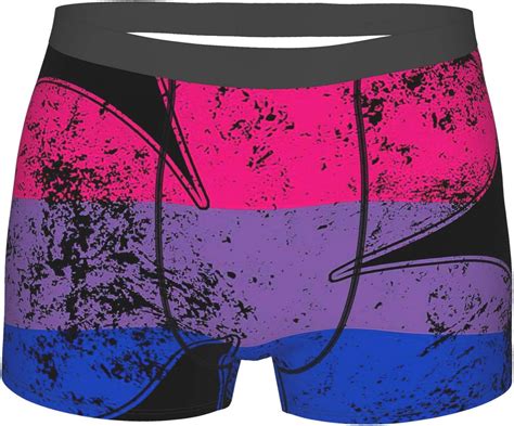 Lucky Clover Bisexual Pride Gay Bi Printed Briefs Men S Underwear Boxer Briefs Stretch Trunks