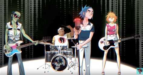 Gorillaz Animated Band Members Take The Virtual Stage For The First