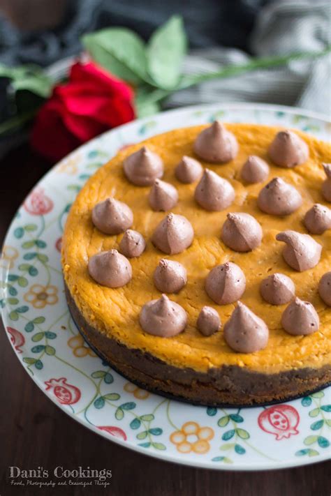 Sweet Potato Layer Cheesecake With Chocolate Mousse Dani S Cookings