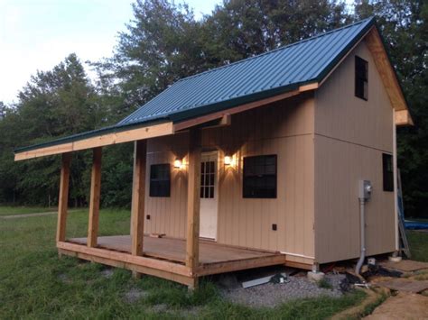 New Alabama 12x20 Cabin With Loft Small Cabin Forum 1