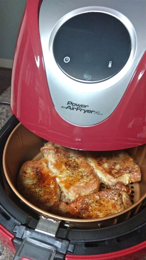 Place one or two frozen veggie burger patties into the basket of an air fryer. How To Make Perfect Pork Chops In The Power Air Fryer XL ...