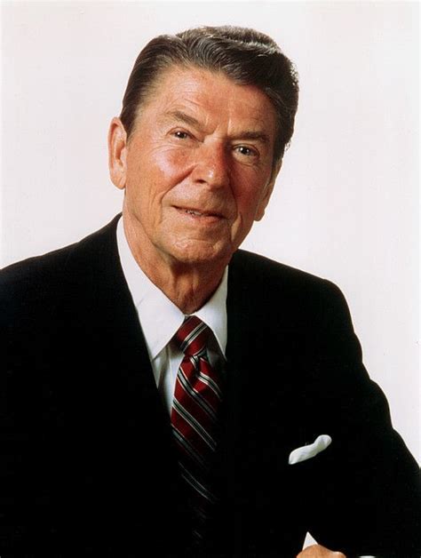 Ronald Reagan Portrait C 1980s By Everett Ronald Reagan Reagan