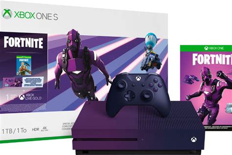 Fortnite Limited Edition Purple Xbox One S Bundle Leaked Xbox One