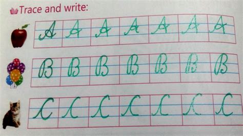 Abc in cursive capital letters. Cursive Writing For Beginners Writing Capital Cursive ...
