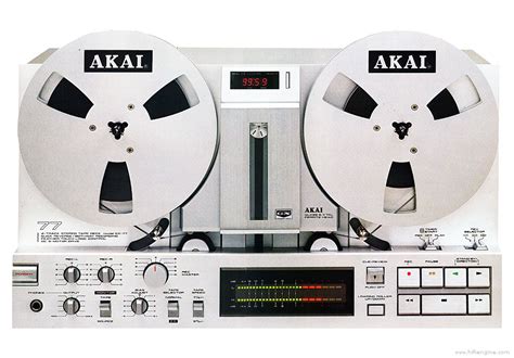 Akai Gx 77 Manual Stereo Reel To Reel Tape Recorder Hifi Engine