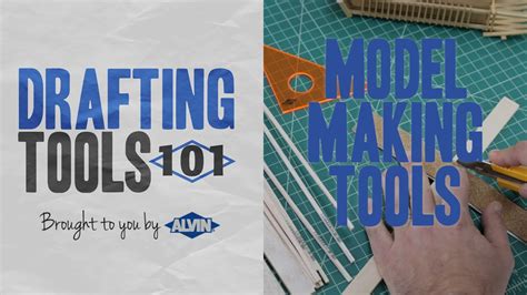Drafting Tools 101 - Model Making Tools for Drafting - YouTube
