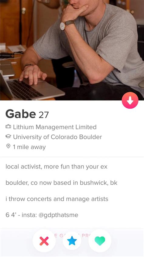 Tinder Bio Profile For Guys Best Tinder Bio Examples Funchannel