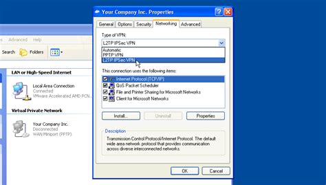Création Dun Vpn Coté Serveur Sur Windows Xp Windows 7 Et Vista Vpn
