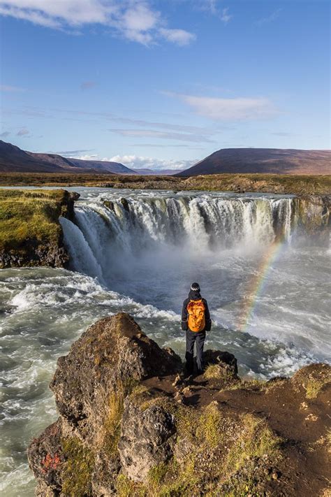 Day 12 In Iceland Visiting Godafoss Waterfall Akureyri And Hvitserkur