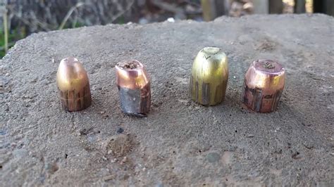 Berrys Target Hollow Point Vs Fmj 9mm And 45 Acp Youtube