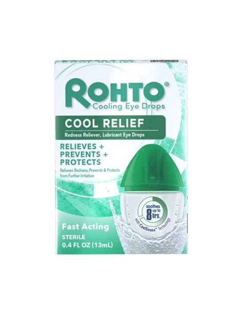 Rohto Cool Relief Augentropfen Linderung Von R Tungen Und Trockenheit Ml