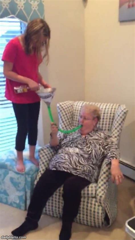 Grandma Needs A Drink Fast