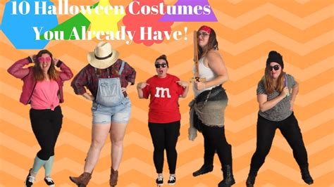 10 costumes you already have in your closet youtube