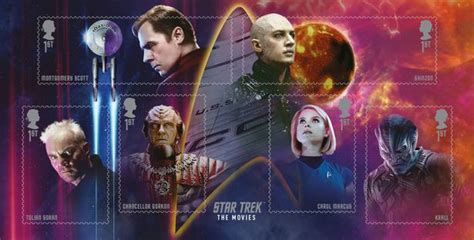 Royal Mail To Release New Stamps To Celebrate 50 Years Of Star Trek
