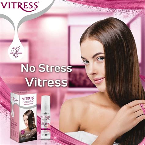 Buy Vitress Cuticle Coat Light Hair Serum Spray 50 Ml Online And Get