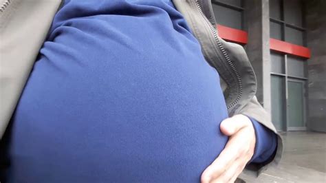 Huge Round Big Belly Sitting Youtube