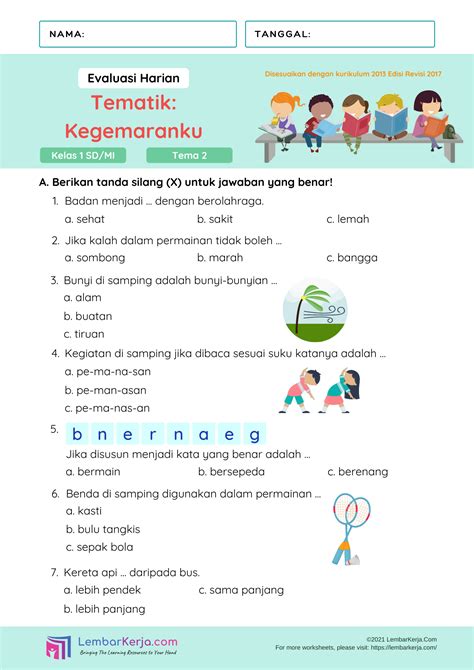 Mencari Perbedaan: Kendaraan – LembarKerja.Com