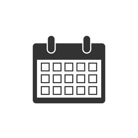 Calendar Day Icon Set Number On Calendar Page Vector Illustration