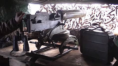 Ukrainian Troops Are Still Using This Pre World War I Era Maxim Machine