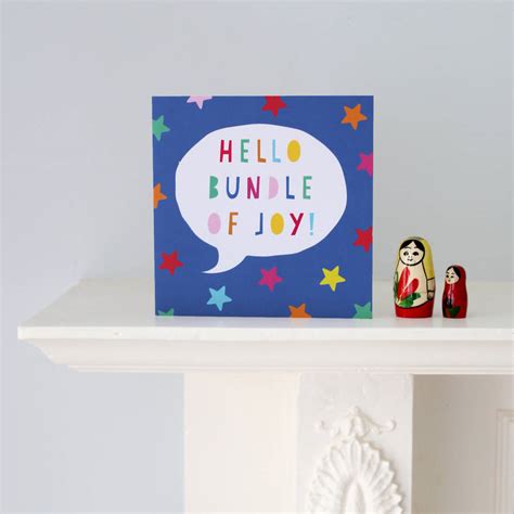 Speech Bubble Greetings Cards By Toby Tiger Notonthehighstreet Com