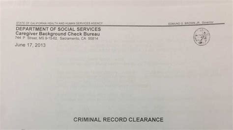 An appeal isn't often easy to write. State clears daycare, nursing home workers before ...