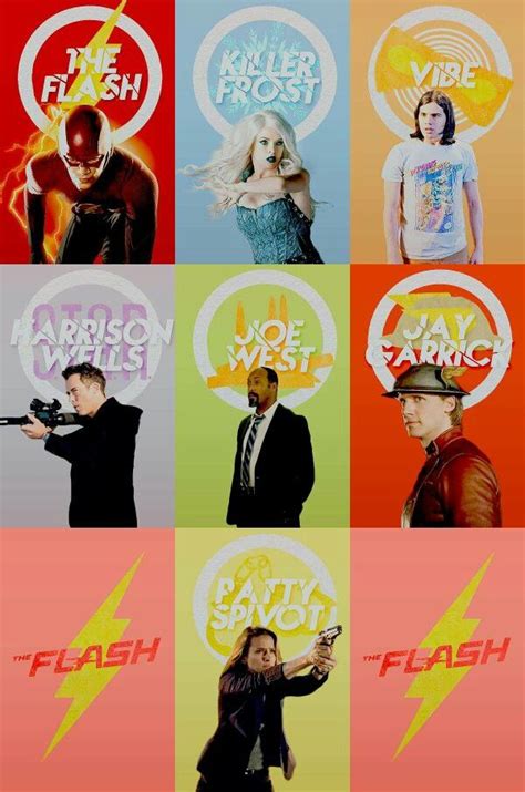 The Flash Cw Team Emblems The Flash Poster Flash Funny Supergirl
