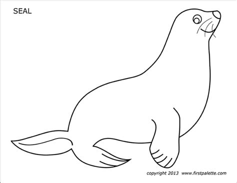 Printable seal coloring pages for adults. Seal | Free Printable Templates & Coloring Pages ...