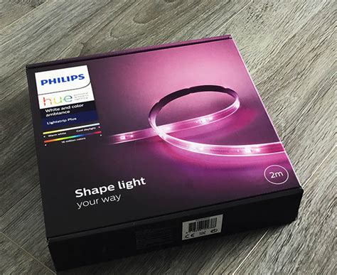Philips Hue Light Strip Plus Review Smart Under Cabinet Lighting
