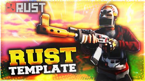 Ultimate Rust Thumbnail Template Psd Payhip