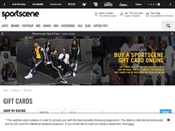 Thus hereby the article refers you to resolve your academy sports gift card balance query by your own. Sport Scene | Gift Card Balance Check | Balance Enquiry ...