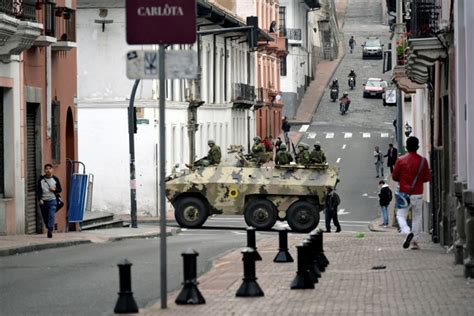 Guerra Ao Narcotráfico No Equador Dá Poderes às Forças Armadas Em Meio A Onda De Violência