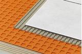 Photos of Floor Tile Underlayment