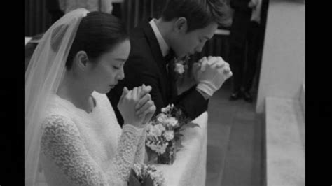 Considered one of south korea's most beautiful women. Rain and Kim Tae-hee tie knot in modest church wedding ...