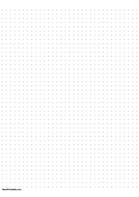 Printable 14 Inch Dot Grid Paper For A4 Paper Notebook Paper