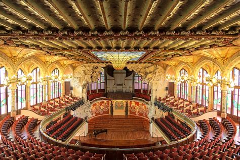 Palau De La Musica Catalana In Barcelona See A Show At A Historic