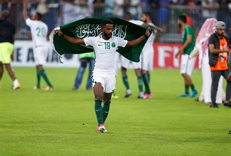 Saudi Arabia Is The First Arab Team To Qualify For The World Cup In Russia Al Arabiya English
