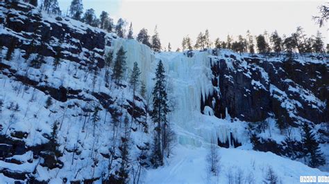 Korouoma National Reserve The Heaven Of Frozen Waterfalls In Finland