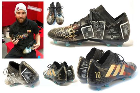 Lionel Messi Reveals Incredible New Boots Where Each Hand Painted