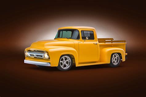 Heres A Small Window 1956 Ford F 100 Customized Like No 1956 F 100