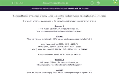 Name _ compound interest practice worksheet rdirections: 31 Compound Interest Worksheet With Answers - Notutahituq ...