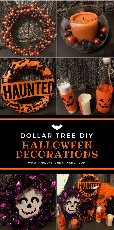 Easy Diy Halloween Decorations Dollar Tree Teena Suarez