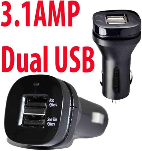 31a 3100mah Dual Usb High Rapid Power Travel Car Charger Adapter