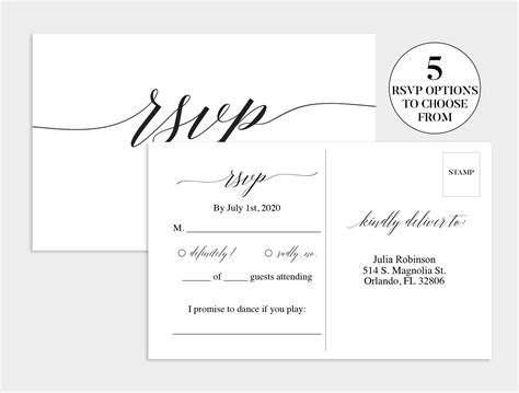 Image Result For Wedding Rsvp Postcard Wedding Reply Cards Wedding