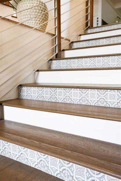 Wood Look Tile On Stairs